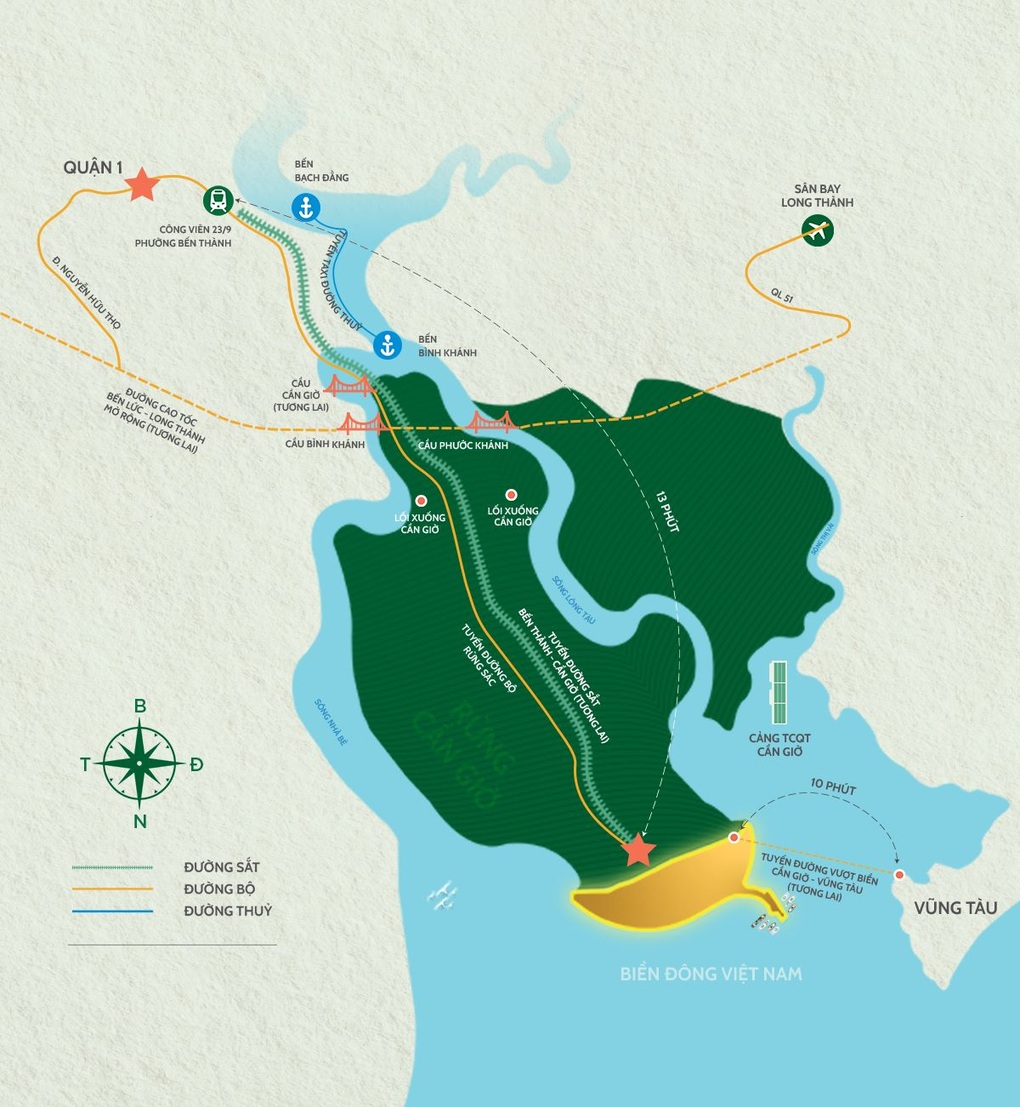 Vịnh Tiên, Vinhomes Green Paradise - Chốn an cư cách trung tâm TPHCM từ 13 phút di chuyển - 2