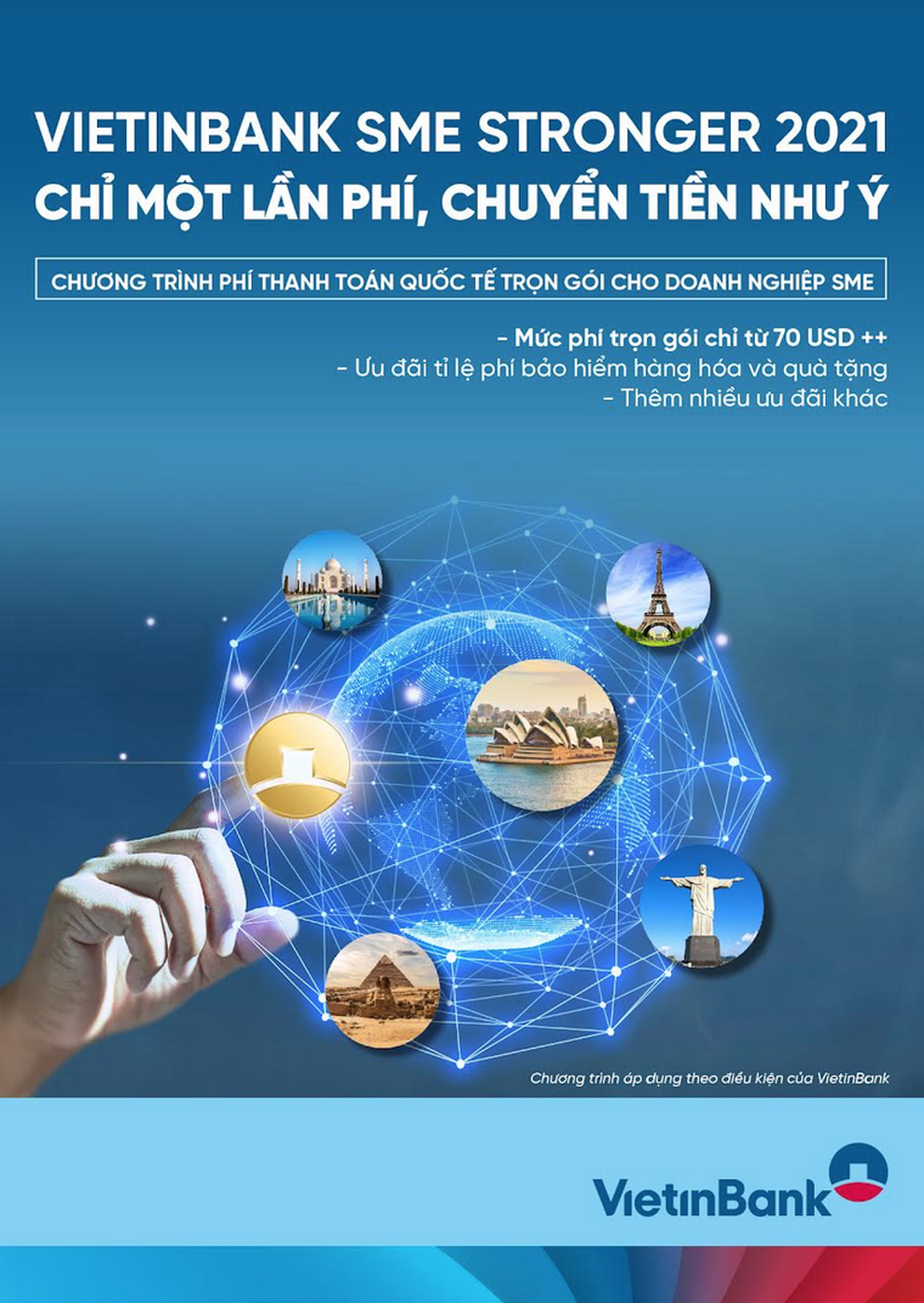 VietinBank SME Stronger 2021 - Chỉ một lần phí, chuyển tiền như ý - 1