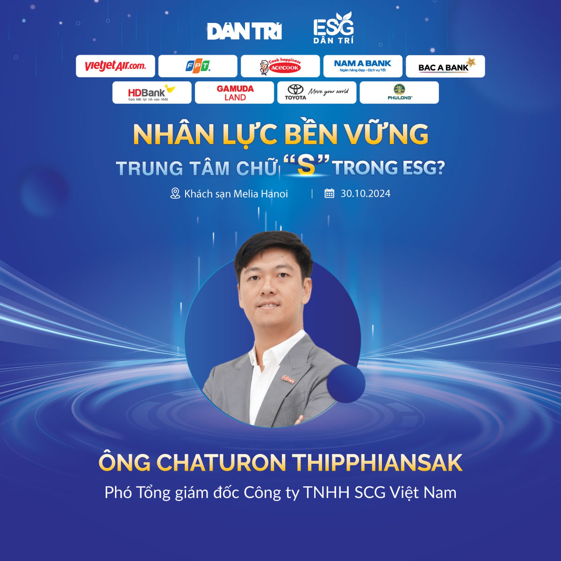 Dàn diễn giả tại hội thảo nhân lực bền vững do báo Dân trí tổ chức sáng 30/10 - 5 Dàn diễn giả tại hội thảo nhân lực bền vững do báo Dân trí tổ chức sáng 30/10 - 5