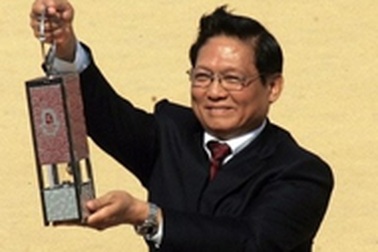 Ngọn đuốc Olympic đã về đến Bắc Kinh