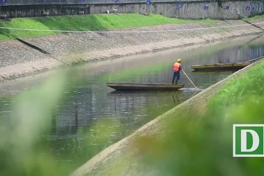 Chính thức thí điểm làm sạch sông Tô Lịch bằng công nghệ Nhật Bản