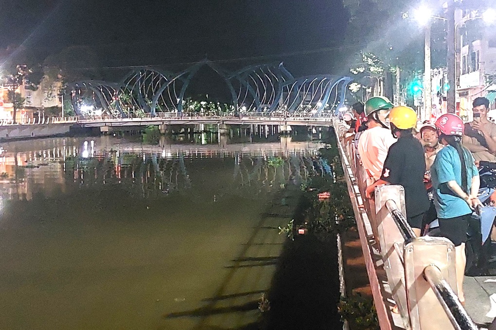 Khẩn trương tìm kiếm cô gái nhảy cầu xuống sông Maspero - 1 Khẩn trương tìm kiếm cô gái nhảy cầu xuống sông Maspero - 1