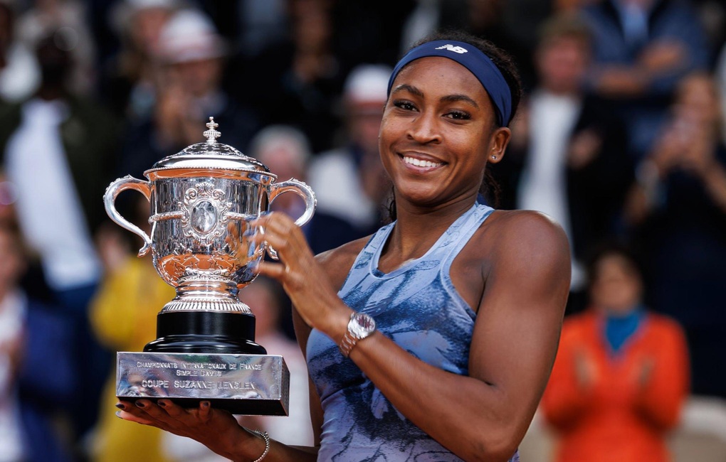En battant la joueuse de tennis numéro un mondiale, Coco Gauff a remporté Roland Garros - 1 Đánh bại tay vợt số một thế giới, Coco Gauff vô địch Roland Garros - 1