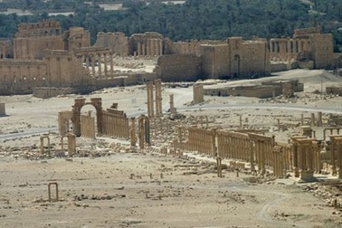 Cận cảnh thành cổ Palmyra bị IS chiếm giữ
