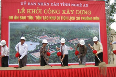 Tri ân các liệt sĩ TNXP Truông Bồn     