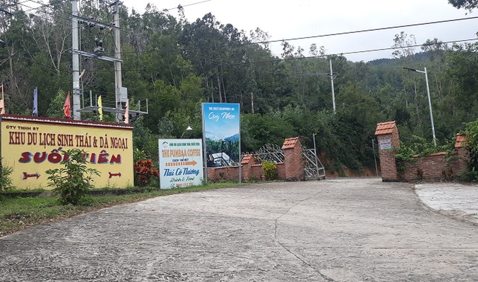 Bình Định: Điểm du lịch xây dựng không phép, ngang nhiên thu phí - 1 Bình Định: Điểm du lịch xây dựng không phép, ngang nhiên thu phí - 1