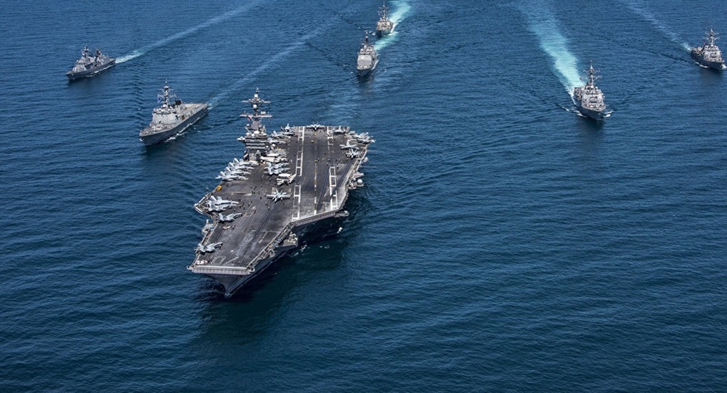 Tiêm kích, trực thăng Mỹ gặp nạn ở Biển Đông - 1