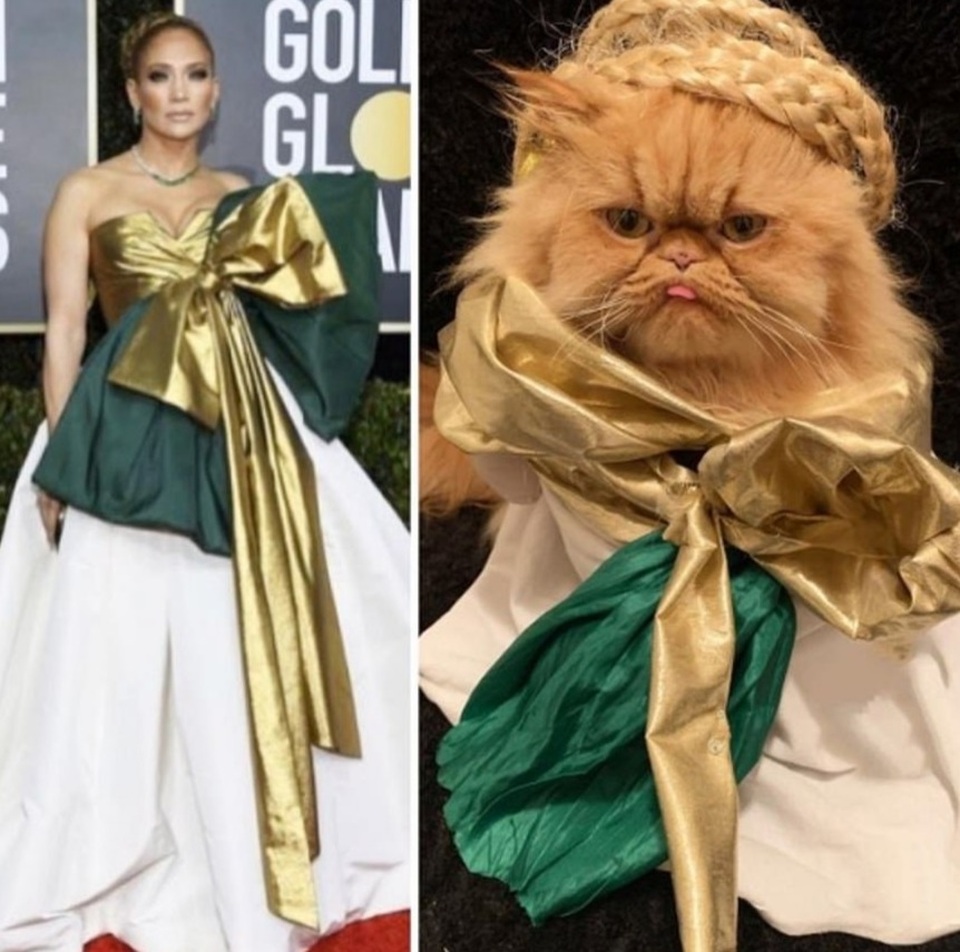 Jennifer Lopez lọt top sao mặc xấu tại lễ trao giải Quả Cầu Vàng - 5 Jennifer Lopez lọt top sao mặc xấu tại lễ trao giải Quả Cầu Vàng - 5