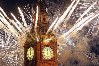 Thế giới đón năm mới tưng bừng qua ảnh