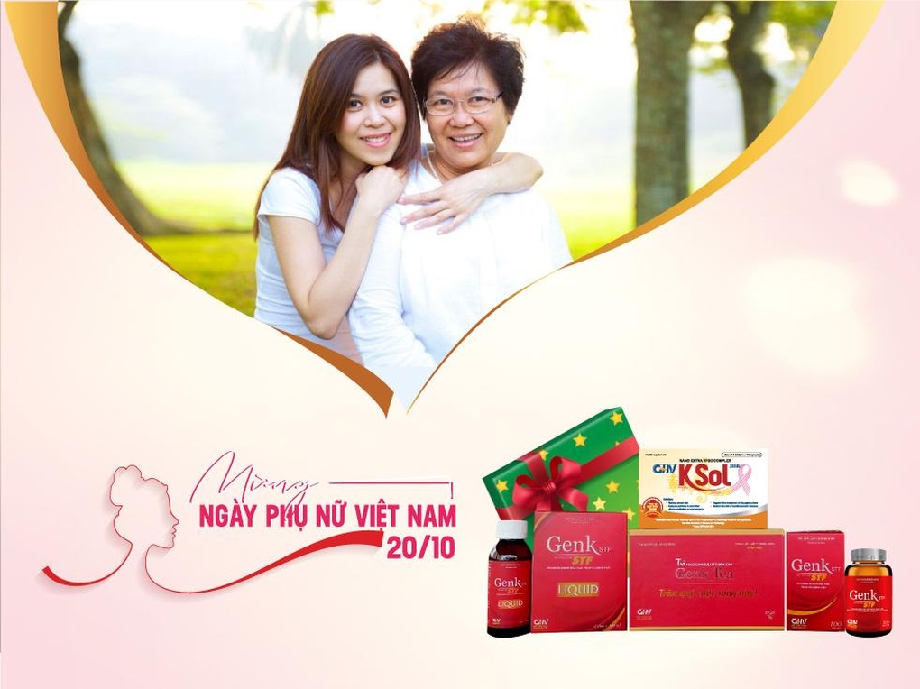 Mang món quà dự phòng ung bướu dành tặng mẹ nhân dịp 20/10 - 1 Mang món quà dự phòng ung bướu dành tặng mẹ nhân dịp 20/10 - 1