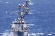 Dàn tàu chiến rầm rộ đổ về tập trận hải quân lớn nhất thế giới