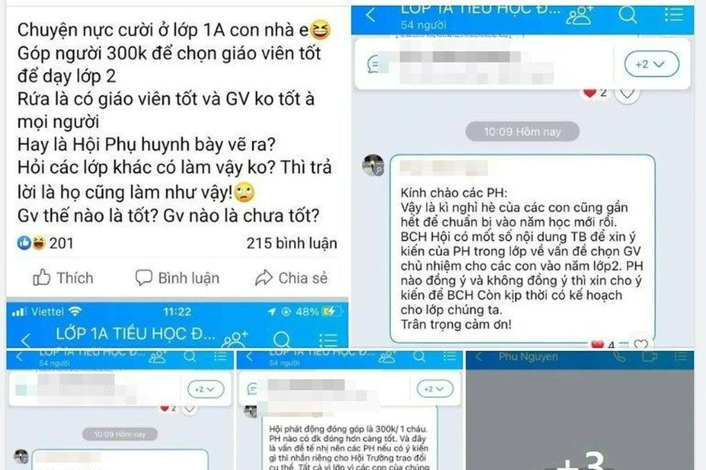 Thực hư thông tin phụ huynh góp tiền chạy giáo viên tốt cho con - 1 Thực hư thông tin phụ huynh góp tiền chạy giáo viên tốt cho con - 1