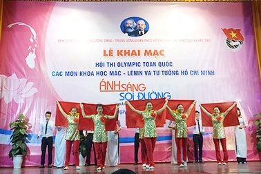 Khai mạc cuộc thi khoa học Mác - Lênin và Tư tưởng Hồ Chí Minh