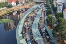 Lãnh đạo Hà Nội nói về trách nhiệm xử lý chợ La Khê "mọc" trái phép