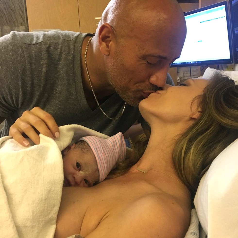 The Rock Dwayne Johnson: Muscular hero loves love, pampers his wife, and loves his children - 11