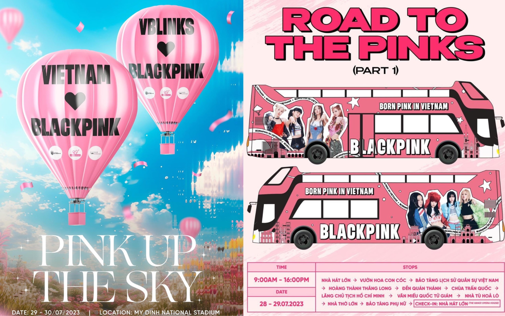 Nhóm fan Việt chi hàng trăm triệu cho biển hiệu, xe bus chào đón Blackpink - 2 Nhóm fan Việt chi hàng trăm triệu cho biển hiệu, xe bus chào đón Blackpink - 2