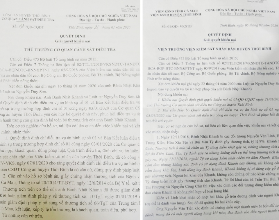 Cà Mau: Đình chỉ điều tra hình sự là có thể đã bỏ lọt tội phạm - 4 Cà Mau: Đình chỉ điều tra hình sự là có thể đã bỏ lọt tội phạm - 4