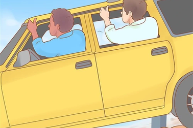 Bộ Công an hướng dẫn cách thoát nạn khi ô tô đang bị treo trên vách đá