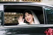 MC Mai Ngọc lần đầu hé lộ ảnh lễ đón dâu tại nhà chồng ở Bắc Giang