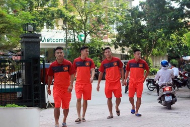 Đội tuyển Việt Nam hội quân chuẩn bị cho AFF Cup 2014