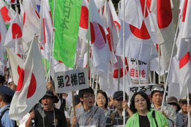 Báo Nhật tố Trung Quốc thuê ngư dân biểu dương lực lượng