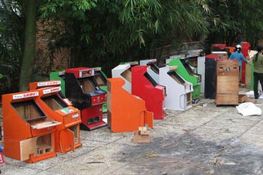 Tiêu hủy 133 máy đánh bạc ăn tiền