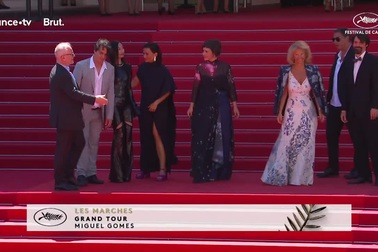 Đoàn phim "Grand Tour" xuất hiện tại lễ công chiếu ở LHP Cannes