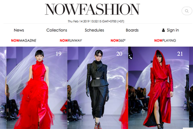 Tạp chí thời trang thế giới đồng loạt đưa tin về Phương My tại NYFW