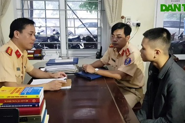 Nam thanh niên chưa học bằng, lái xe gây tai nạn bỏ trốn