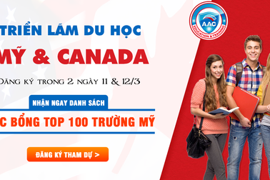 Săn 5000 học bổng “khủng” tại triển lãm Mỹ & Canada 2019