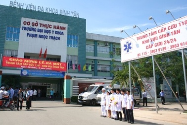 Trung tâm cấp cứu phía tây Sài Gòn đi vào hoạt động