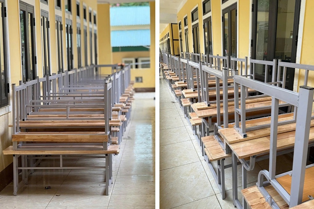 Ngôi trường vùng cao Nghệ An đón nhận nhiều đồ dùng thiết yếu sau bão lũ - 2 Ngôi trường vùng cao Nghệ An đón nhận nhiều đồ dùng thiết yếu sau bão lũ - 2