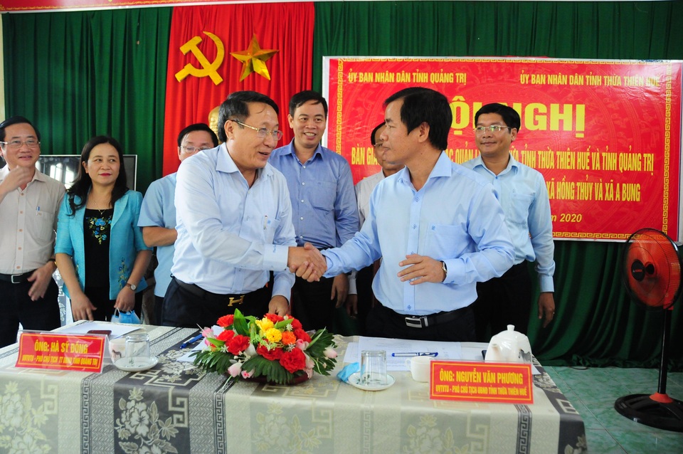 Thừa Thiên Huế bàn giao một phần địa giới cho Quảng Trị - 5 Thừa Thiên Huế bàn giao một phần địa giới cho Quảng Trị - 5