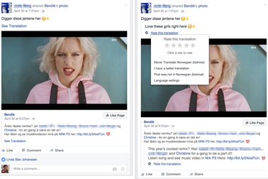 Gần 2 tỉ lượt dịch thuật hàng ngày trên Facebook