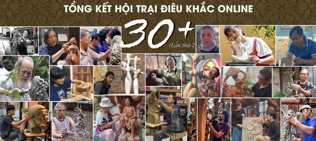 Triển lãm Hội trại Điêu khắc 30+ lần 2 sẽ diễn ra tại Hà Nội và trực tuyến - 1 Triển lãm Hội trại Điêu khắc 30+ lần 2 sẽ diễn ra tại Hà Nội và trực tuyến - 1
