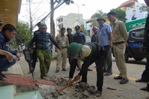 Quảng Bình ra quân giành lại vỉa hè cho người đi bộ