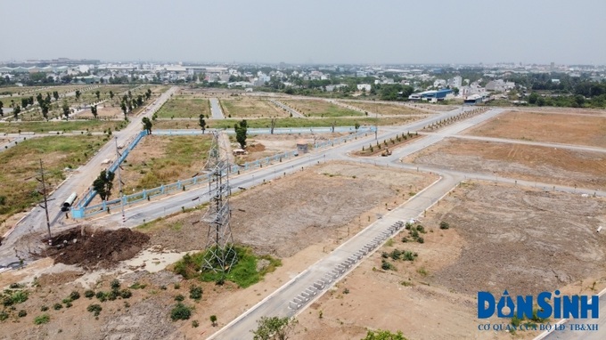 Một dự án khu dân cư trên địa bàn TP Thủ Đức.