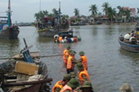 Ngập lụt ở Hội An diễn biến phức tạp