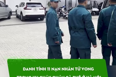Danh tính 11 nạn nhân tử vong trong vụ cháy quán cà phê ở Hà Nội