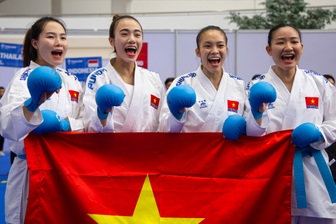 Đấu thay chị gái chấn thương, nữ võ sĩ mang về HCV karate tại SEA Games 33