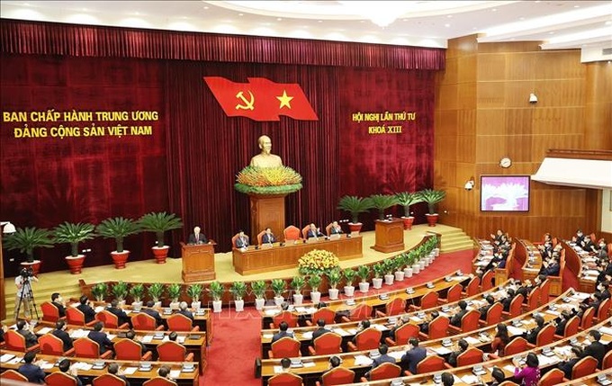 Hội nghị lần thứ tư Ban Chấp hành Trung ương khóa XIII khai mạc vào sáng ngày 4/10