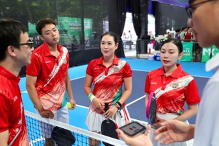 Hà Hương “Phía trước là bầu trời” được chồng ủng hộ, tự tin chơi pickleball - 5