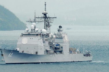 Mỹ điều tàu tuần dương tên lửa dẫn đường tới sát quần đảo Hoàng Sa