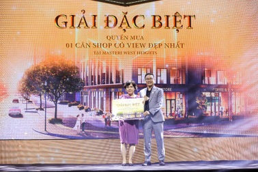 Căn shop view đẹp nhất Masteri West Heights đã có người nắm quyền mua