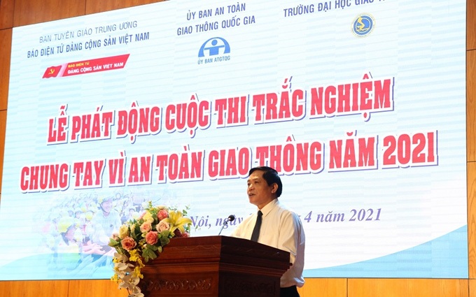 Phát động cuộc thi trắc nghiệm “Chung tay vì an toàn giao thông” năm 2021