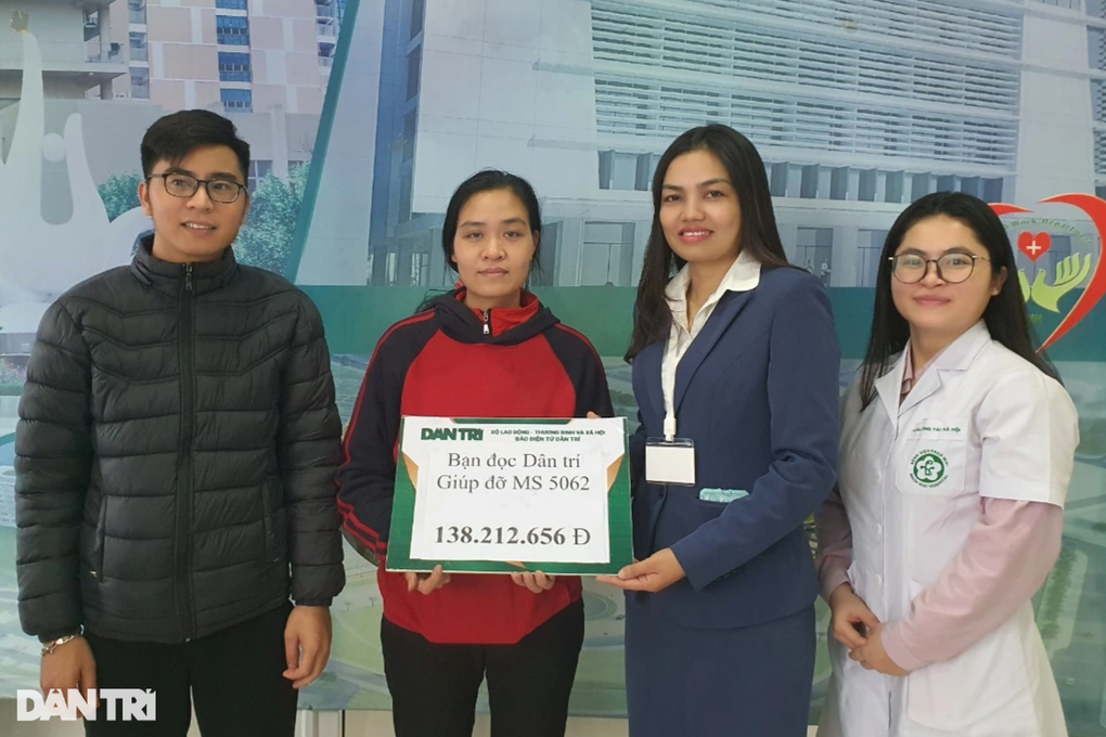 Số tiền bạn đọc giúp đỡ là hy vọng của gia đình em - 1 Số tiền bạn đọc giúp đỡ là hy vọng của gia đình em - 1