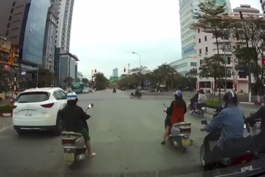 Một tình huống giao thông đáng suy ngẫm...