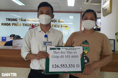 Bạn đọc Dân trí giúp đỡ người cha bị lật công nông hơn 126 triệu đồng