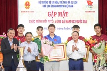 Đội tuyển U23 Việt Nam vinh dự nhận Bằng khen của Thủ tướng Chính phủ