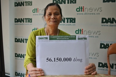 Cậu bé Dương bị ung thư vòm họng lần thứ 3 được bạn đọc Dân trí giúp hơn 56 triệu đồng